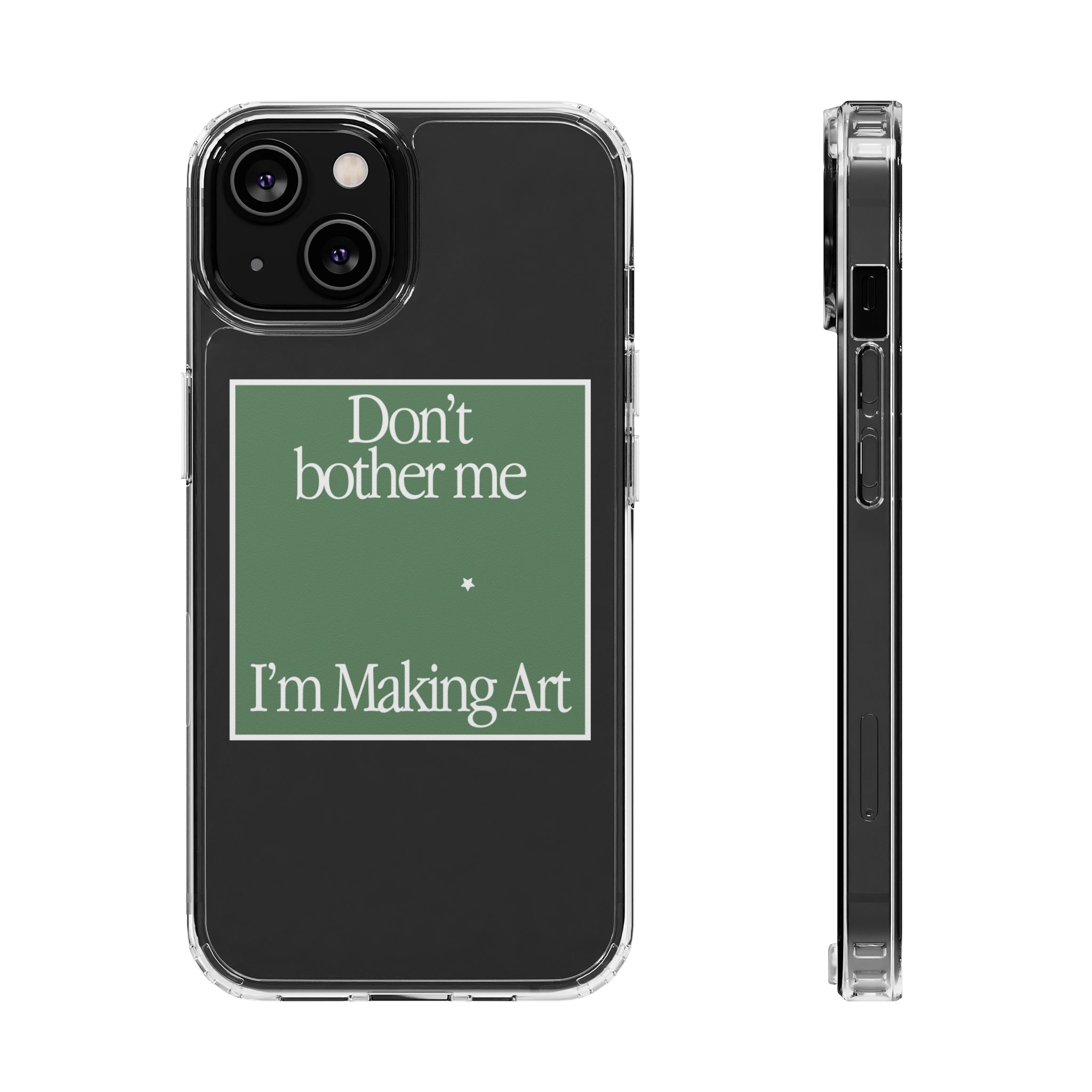 Don't Bother Me iPhone Case